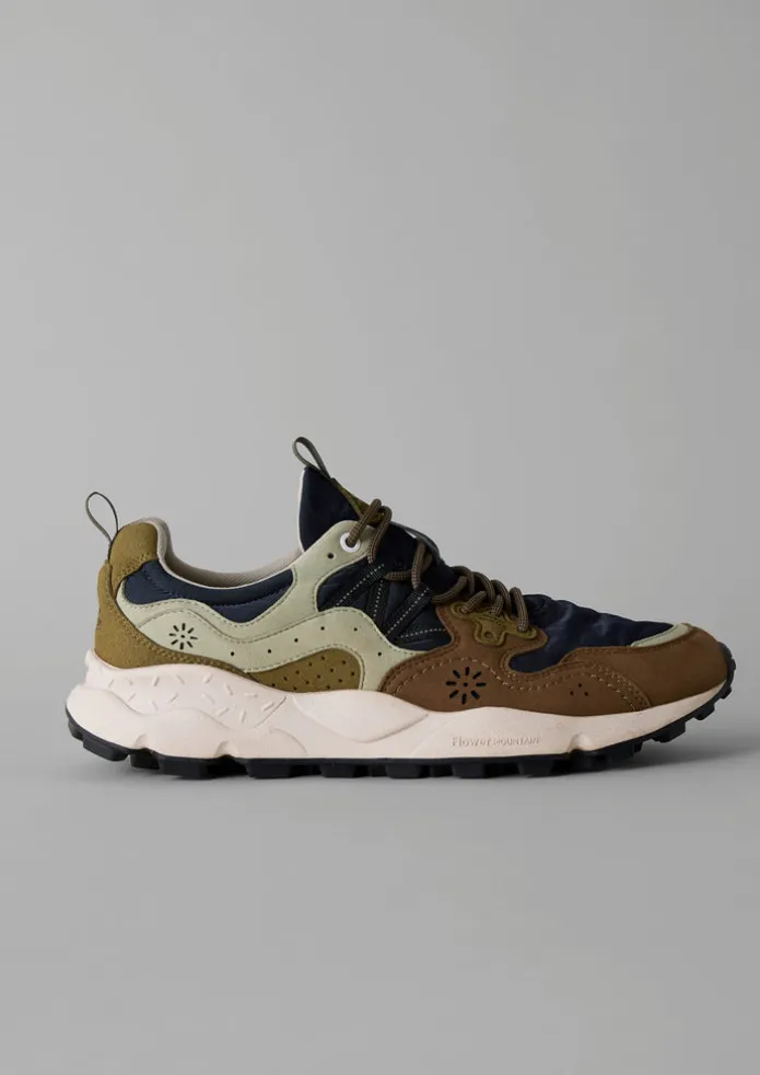 TOAST Trainers & Plimsolls-Flower Mountain Yamano Kaiso Panelled Trainers