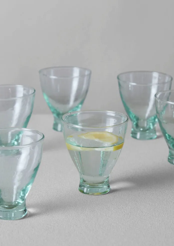TOAST Glass | Kitchen-Fluted Moroccan Glasses Set