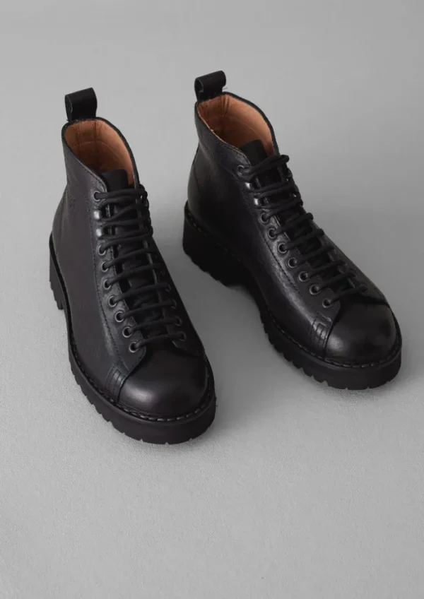 Women TOAST Boots-Fracap Leather Monkey Boots