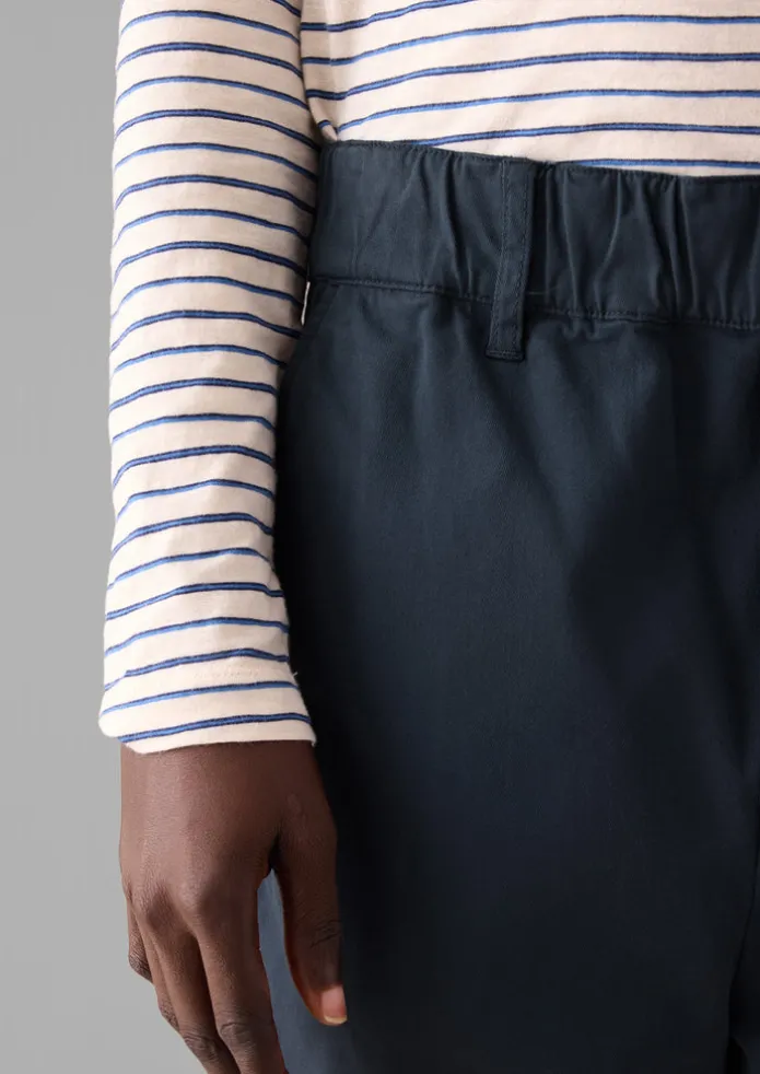 Women TOAST Trousers-Gabi Cotton Pull On Trousers