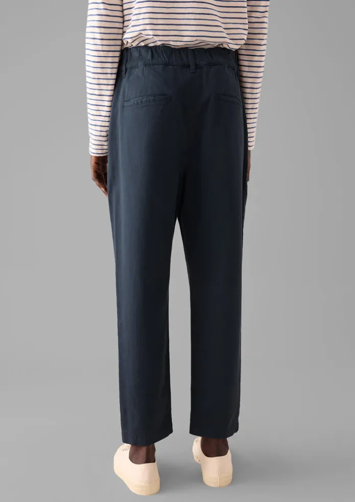 Women TOAST Trousers-Gabi Cotton Pull On Trousers