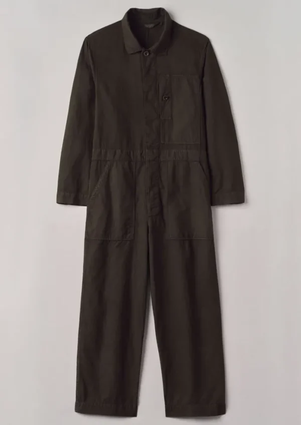 TOAST Linen | Workwear-Garment Dyed Canvas Overalls
