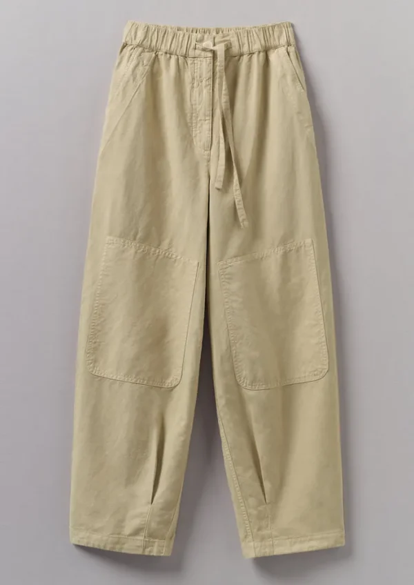 Women TOAST Linen | Trousers-Garment Dyed Cotton Linen Canvas Trousers