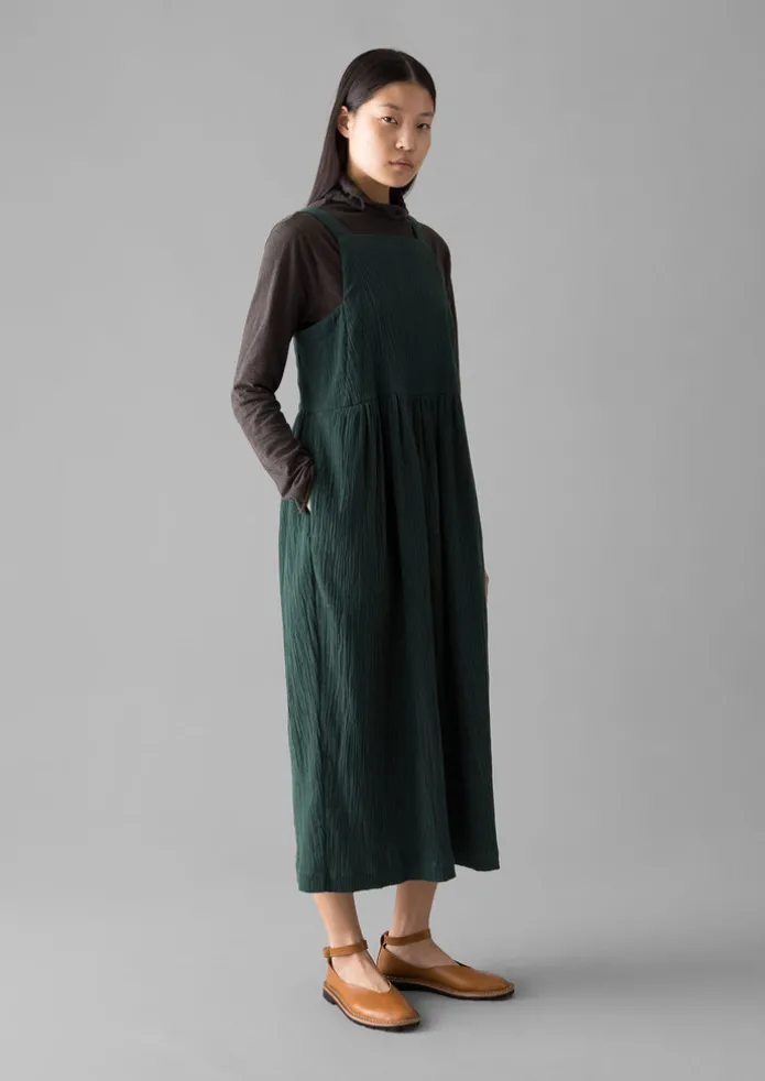 Women TOAST Loungewear | Dresses-Gathered Waist Crinkled Cotton Dress