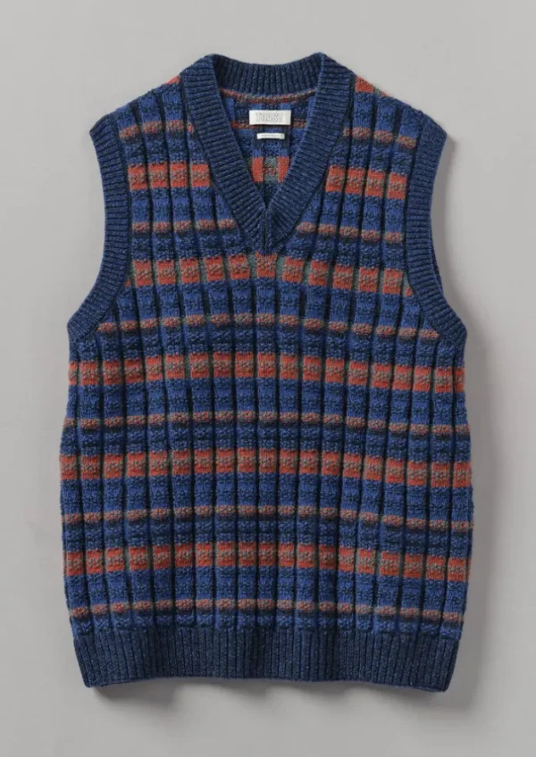 TOAST Tops & Tees | Knitwear-Grid Stitch Tank Top