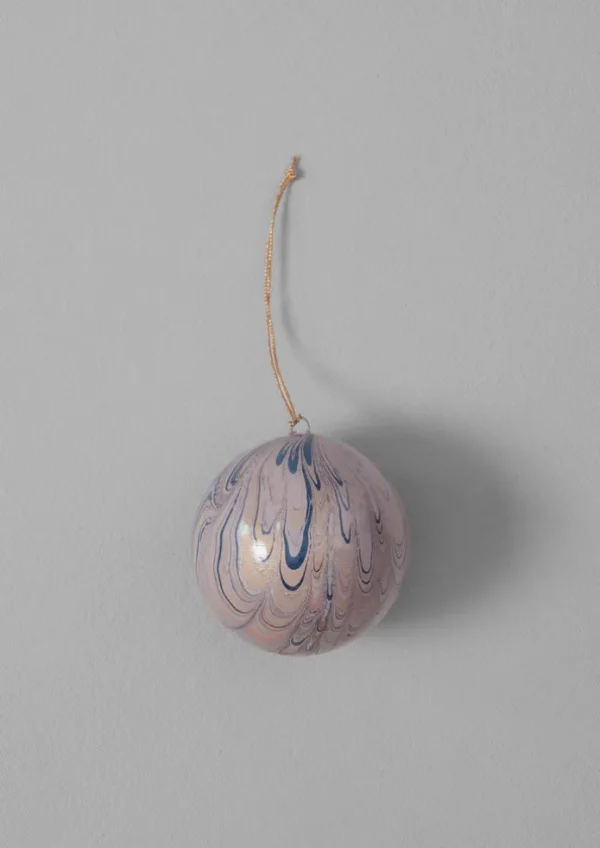 TOAST Christmas Decorations-Hand Marbled Bauble