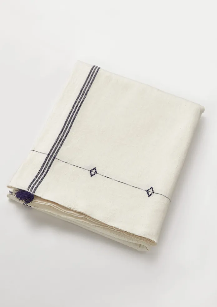 TOAST Textiles | Outdoor-Hand Woven Cotton Tablecloth