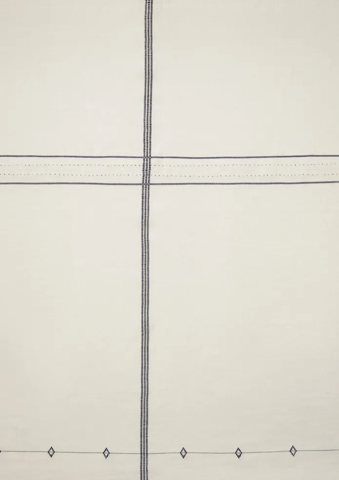 TOAST Textiles | Outdoor-Hand Woven Cotton Tablecloth