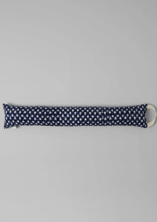 TOAST Textiles | Cushions & Covers-Hand Woven Ikat Cotton Draught Excluder