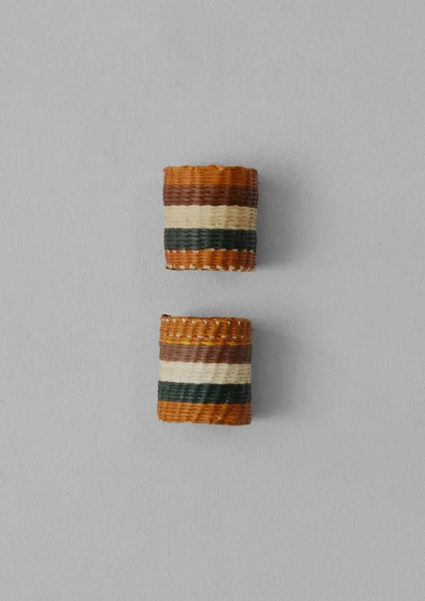 TOAST Textiles | Kitchen-Hand Woven Iraca Napkin Rings