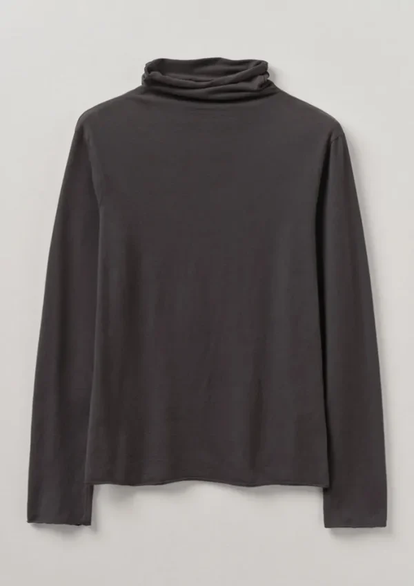 Women TOAST Jersey | Loungewear-High Neck Soft Cotton Tee