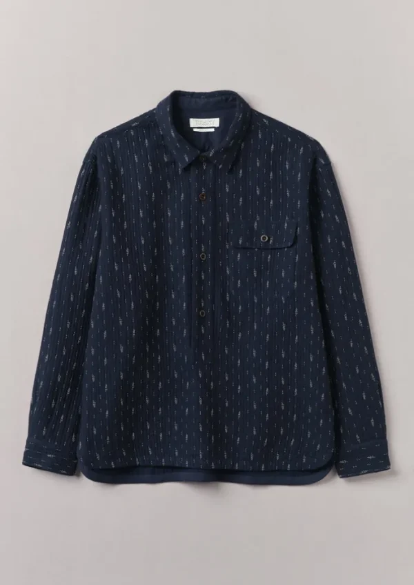 TOAST Shirts-Running Stitch Overshirt