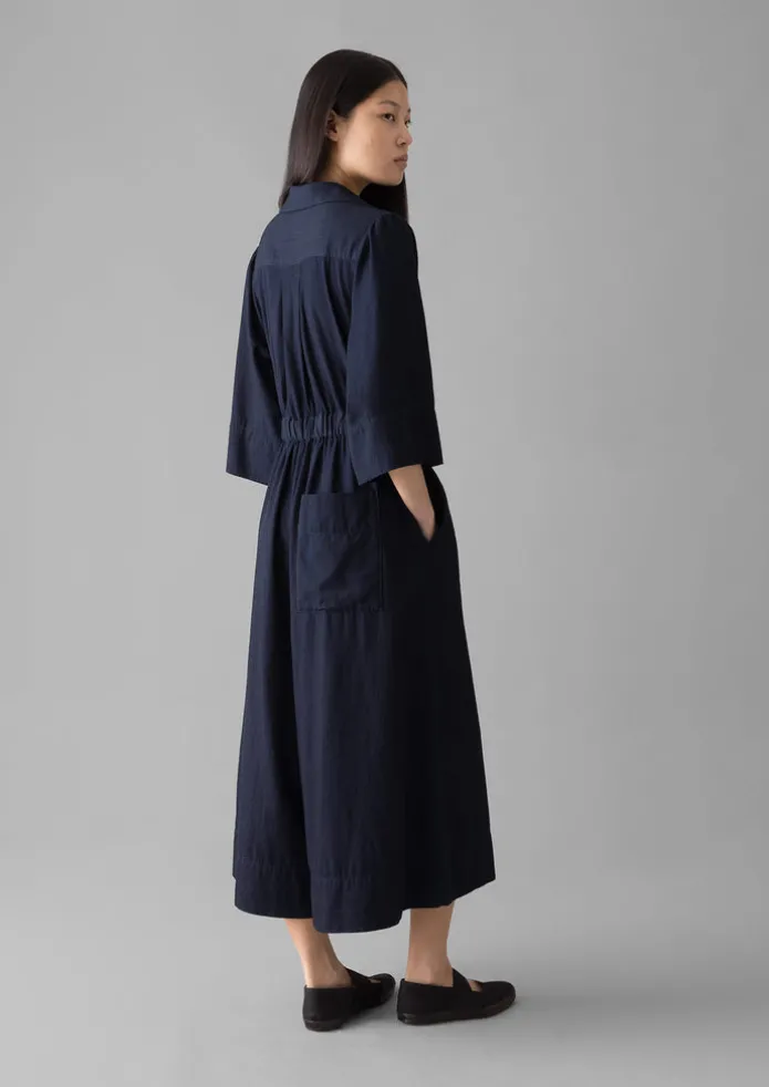 Women TOAST Jumpsuits | Trousers-Twill Culotte Jumpsuit