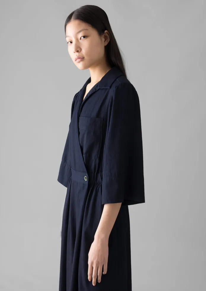 Women TOAST Jumpsuits | Trousers-Twill Culotte Jumpsuit