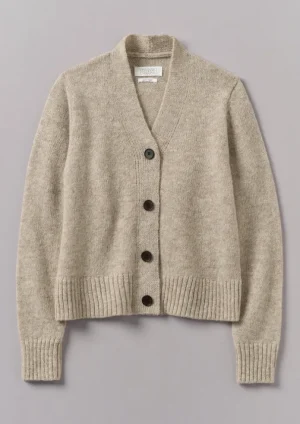 Women TOAST Knitwear-Kaia V-Neck Wool Cardigan