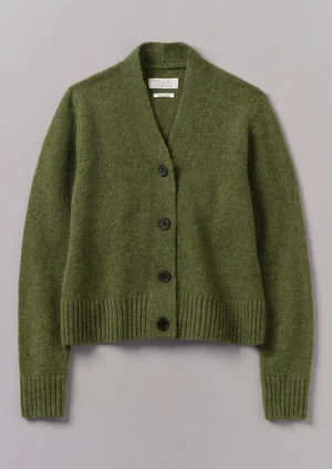 Women TOAST Knitwear-Kaia V-Neck Wool Cardigan