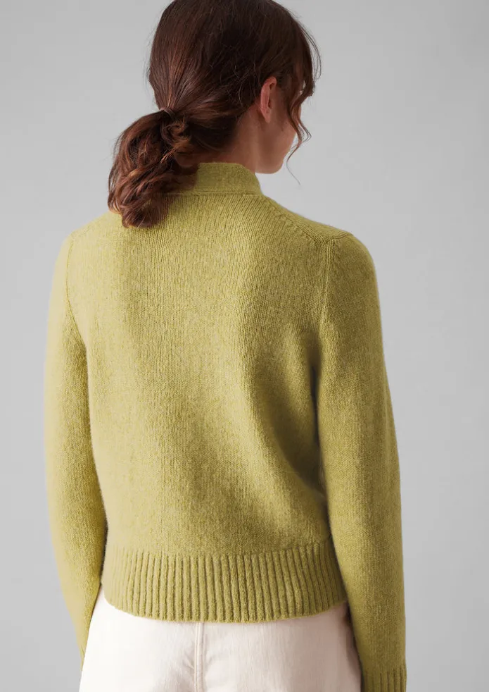 Women TOAST Knitwear-Kaia V-Neck Wool Cardigan