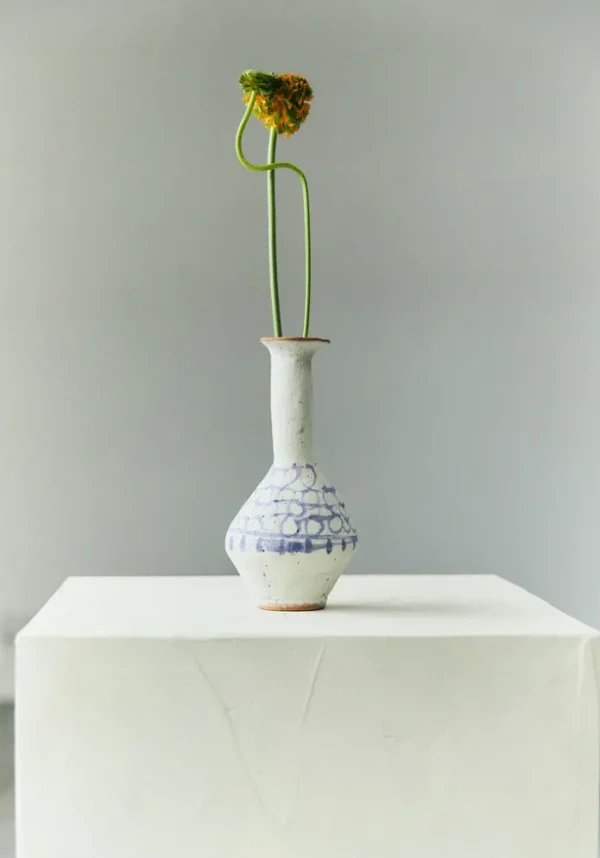 TOAST Decorative Pieces | Ceramics-Kate Semple Script Flask