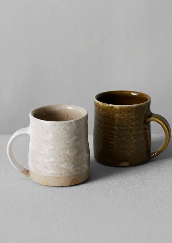 TOAST Ceramics-Lily Pearmain Ripple Mug