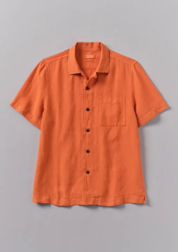 TOAST Linen | Shirts-Linen Short Sleeve Shirt