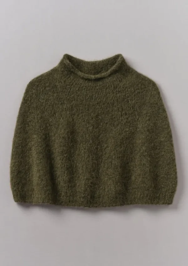 Women TOAST Hats, Scarves & Gloves | Knitwear-Lofty Alpaca Blend Knitted Poncho