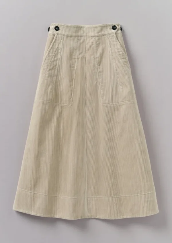 Women TOAST Cord | Workwear-Organic Cord A Line Skirt