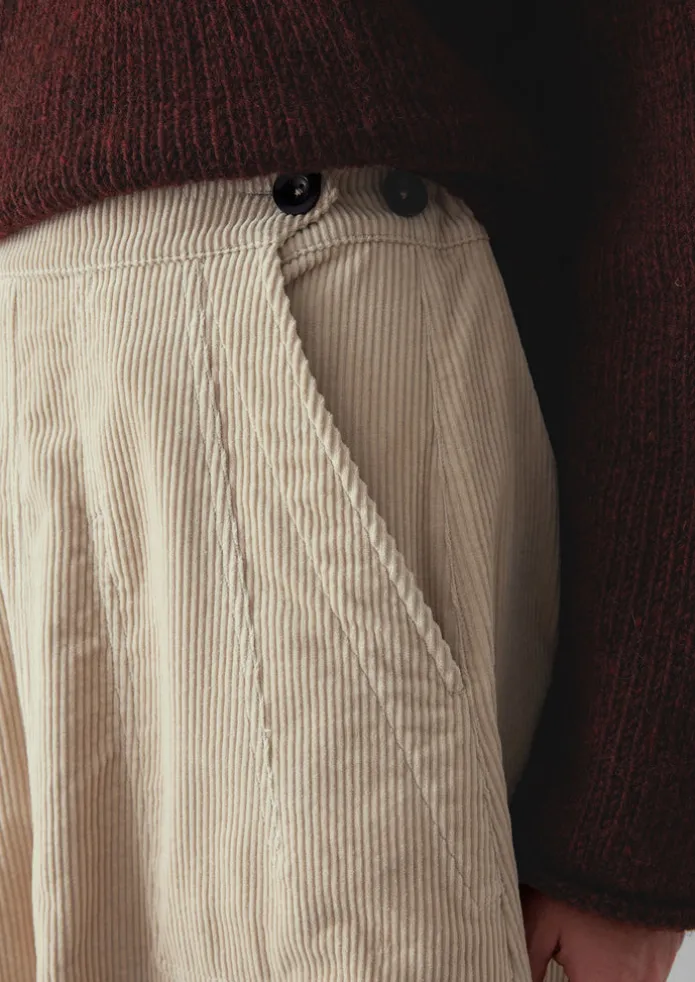 Women TOAST Cord | Workwear-Organic Cord A Line Skirt