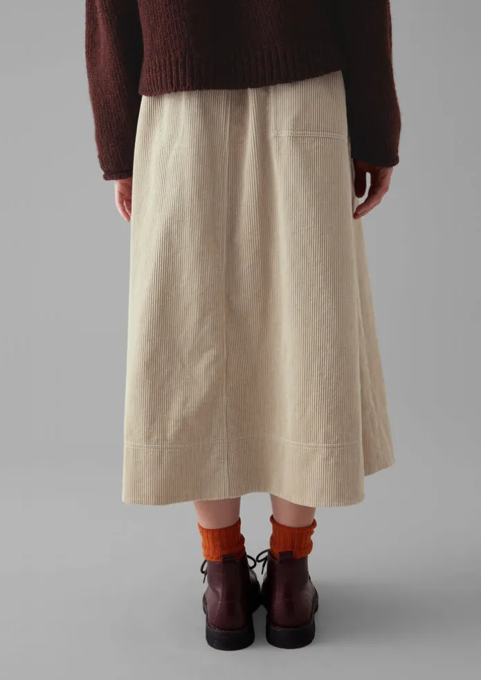 Women TOAST Cord | Workwear-Organic Cord A Line Skirt