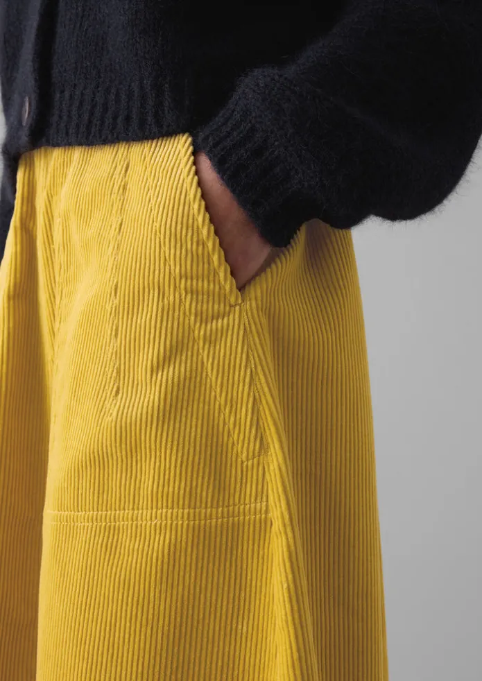 Women TOAST Cord | Workwear-Organic Cord A Line Skirt