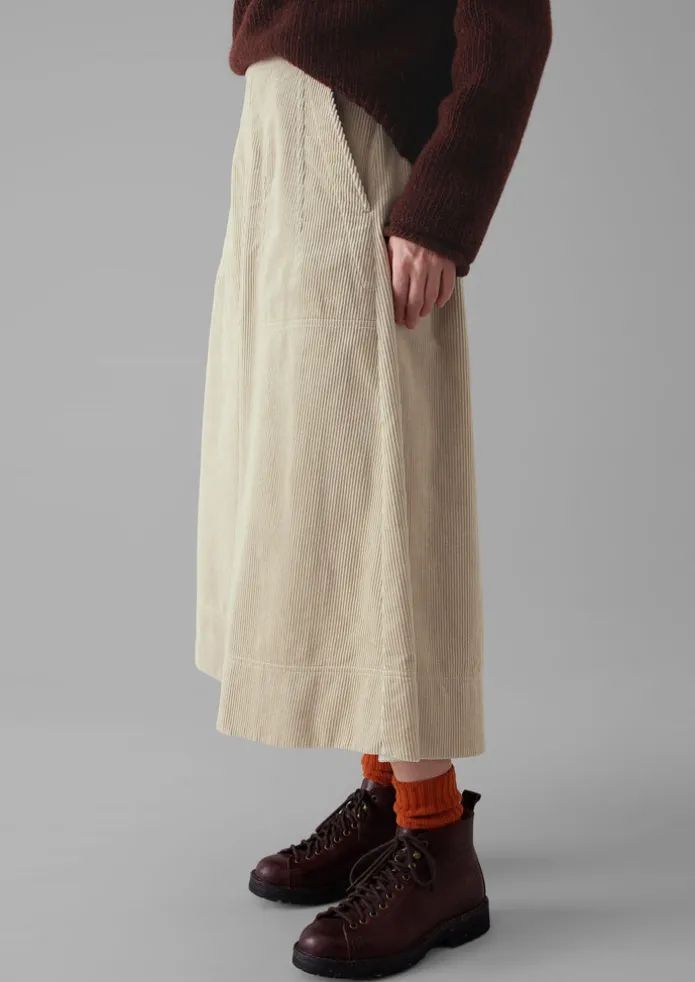 Women TOAST Cord | Workwear-Organic Cord A Line Skirt