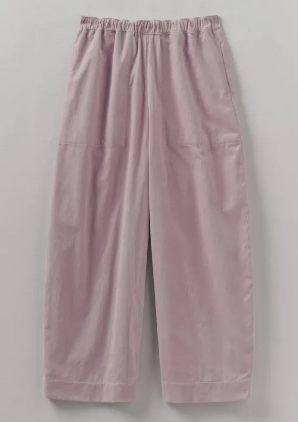 Women TOAST Cord | Loungewear-Organic Cord Barrel Leg Trousers