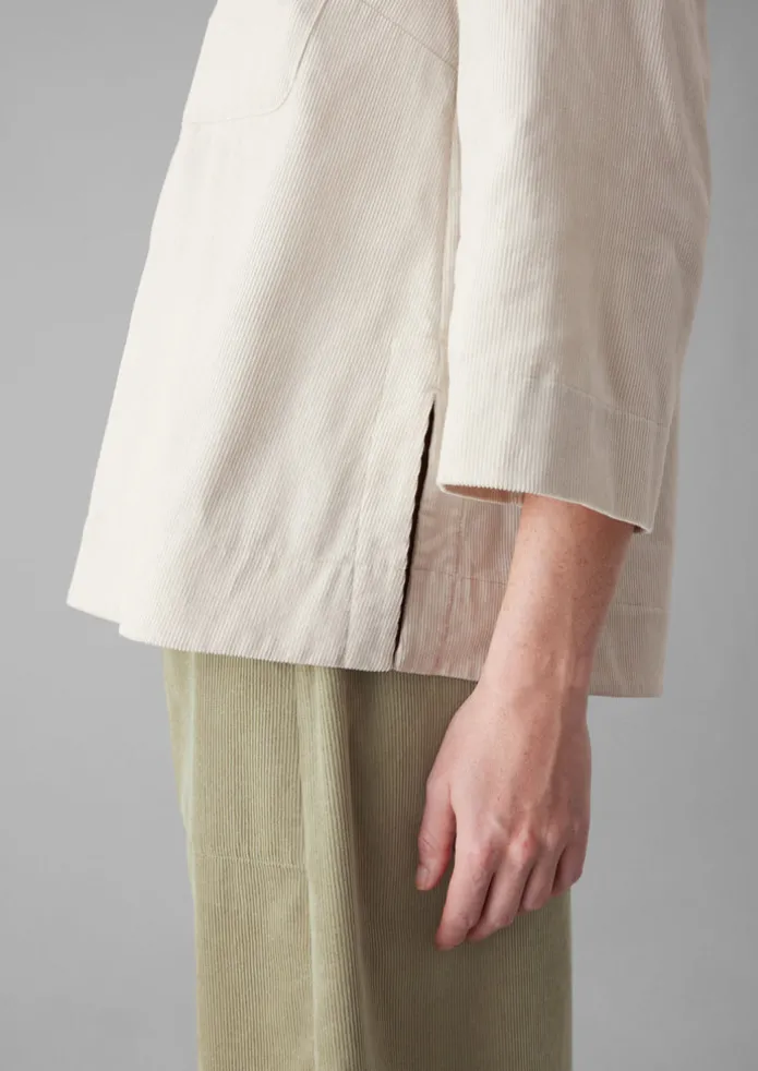 Women TOAST Cord | Loungewear-Organic Cord Patch Pocket Shirt