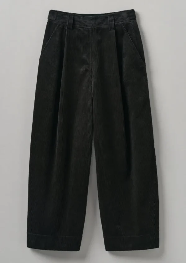 Women TOAST Cord | Trousers-Organic Cord Pleat Front Trousers