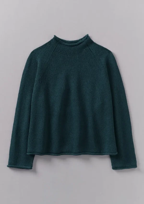 Women TOAST Linen | Jersey-Organic Cotton Linen Easy Sweater