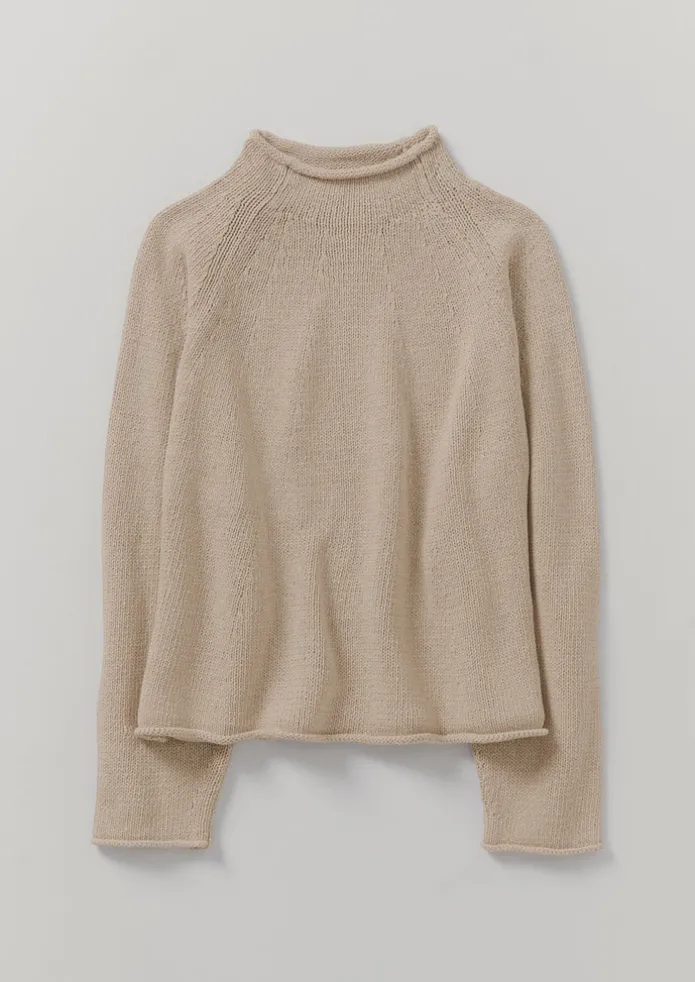 Women TOAST Linen | Jersey-Organic Cotton Linen Easy Sweater