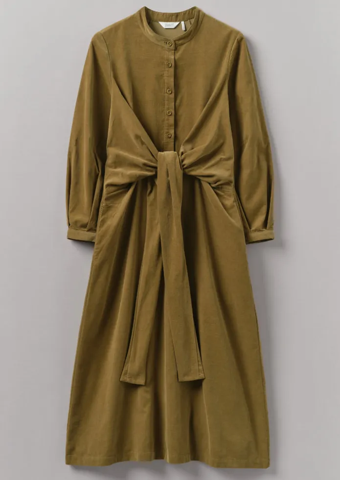 Women TOAST Cord | Dresses-Organic Needlecord Wrap Dress