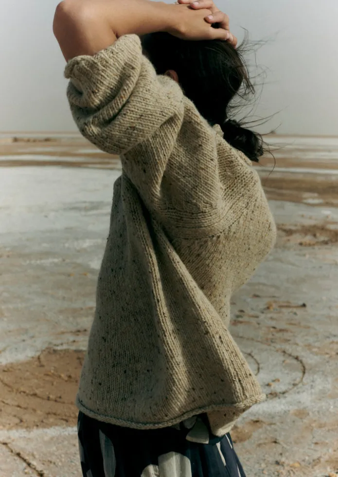 Women TOAST Knitwear-Orla Donegal Wool Sweater