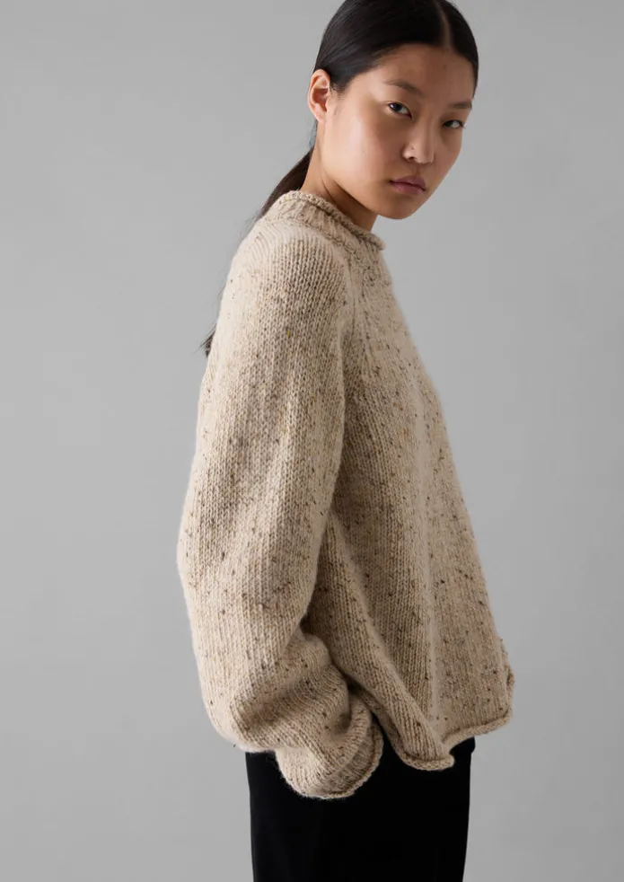 Women TOAST Knitwear-Orla Donegal Wool Sweater