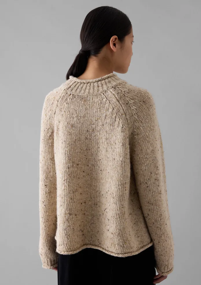 Women TOAST Knitwear-Orla Donegal Wool Sweater