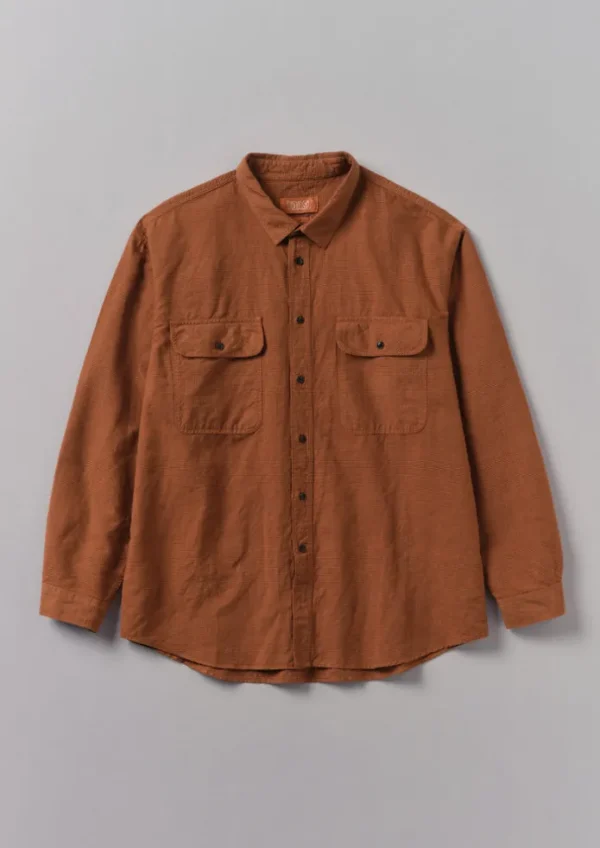 TOAST Workwear | Shirts-Overdyed Check Workwear Shirt