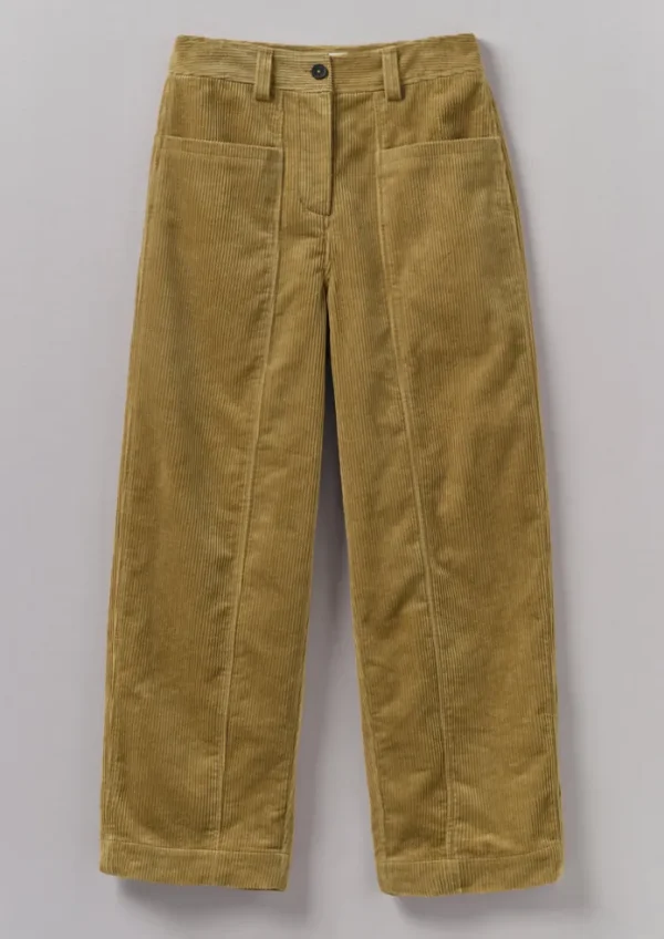 Women TOAST Cord | Workwear-Panelled Organic Cord Trousers