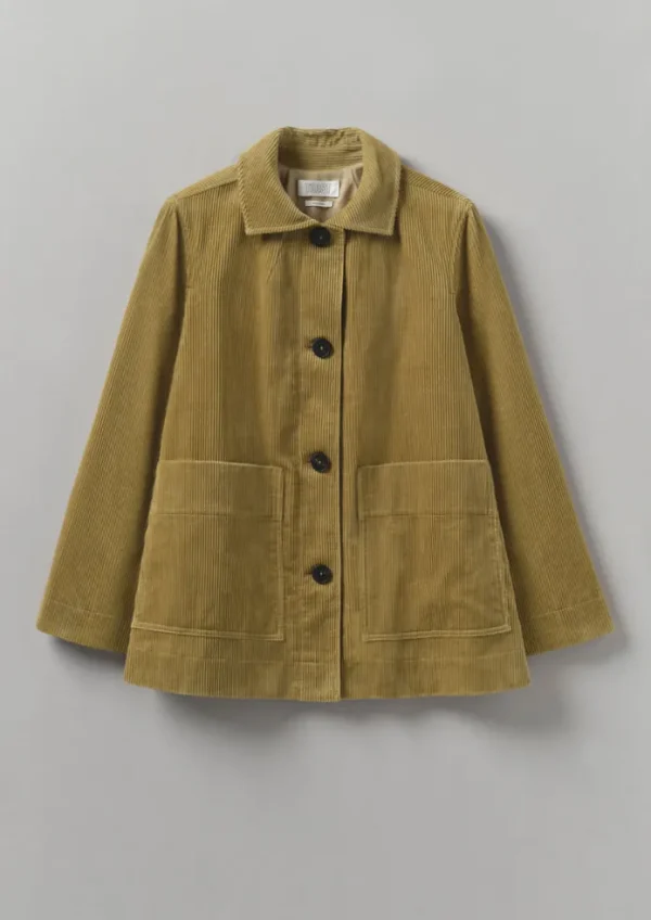 Women TOAST Cord | Workwear-Patch Pocket Organic Cord Jacket