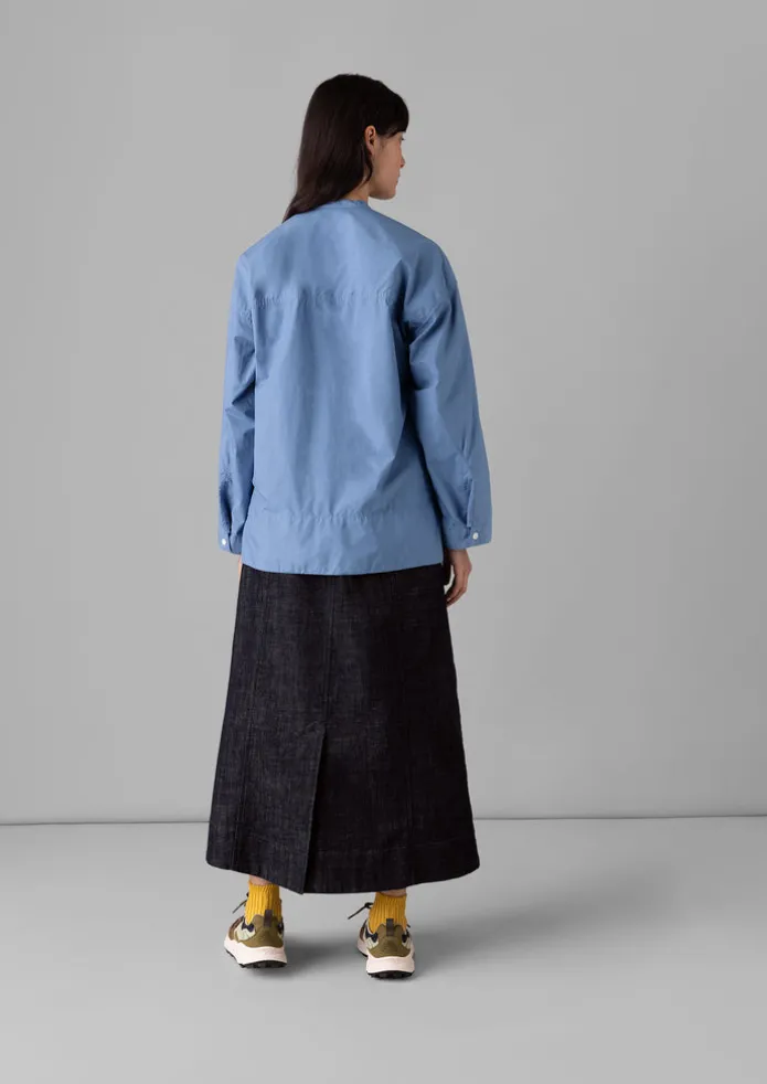 Women TOAST Denim | Workwear-Patch Pocket Organic Denim Skirt