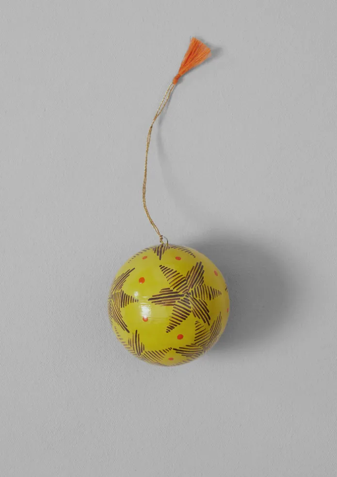 TOAST Christmas Decorations-Pointed Star Hand Painted Bauble