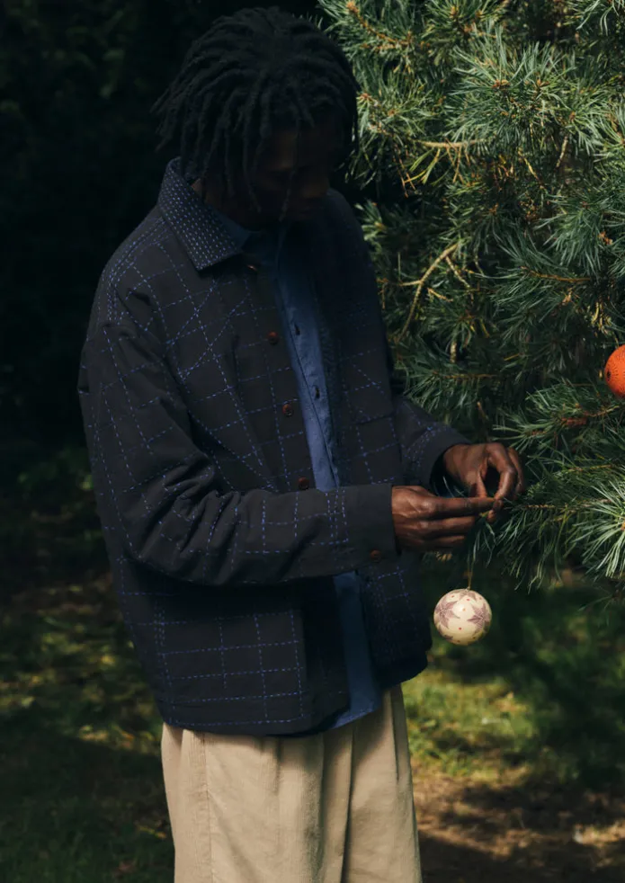 TOAST Christmas Decorations-Pointed Star Hand Painted Bauble