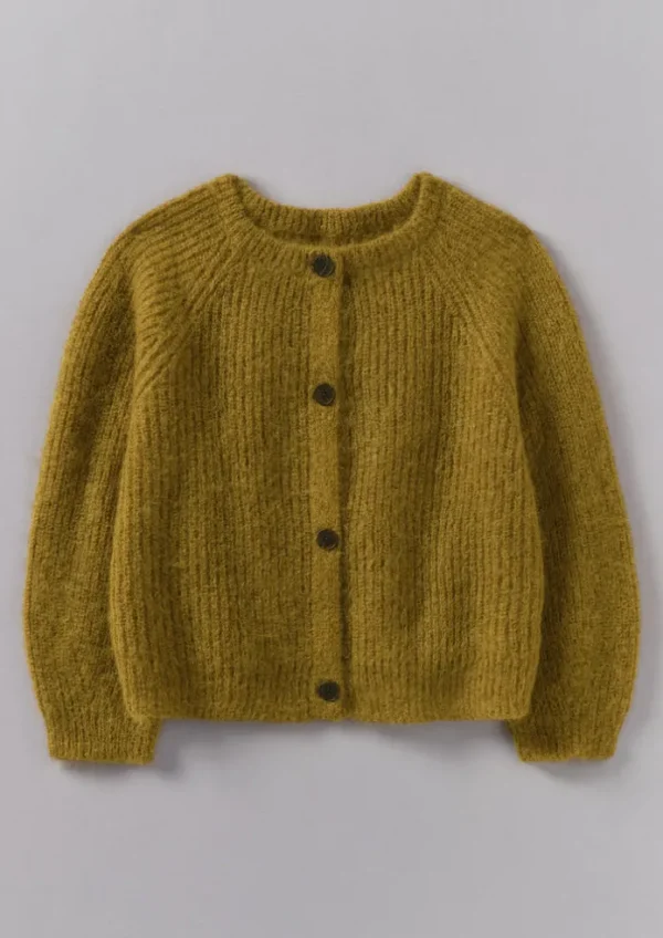 Women TOAST Cashmere | Knitwear-Ribbed Mohair Blend Cardigan
