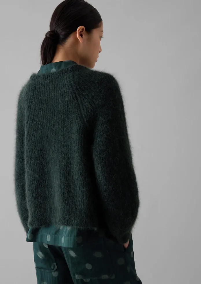 Women TOAST Knitwear-Ribbed Mohair Blend Cardigan