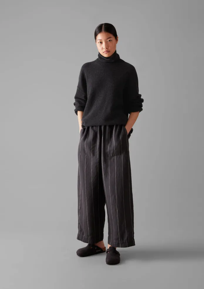 Women TOAST Cashmere | Loungewear-Roll Neck Wool Cashmere Sweater