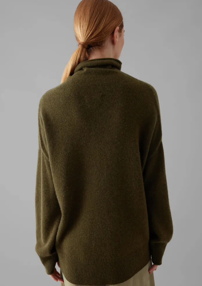 Women TOAST Cashmere | Loungewear-Roll Neck Wool Cashmere Sweater