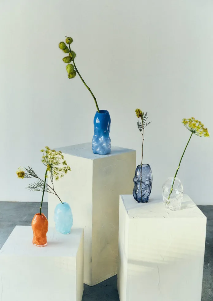 TOAST Glass | Decorative Pieces-Rosie Stonham Small Membrane Vase